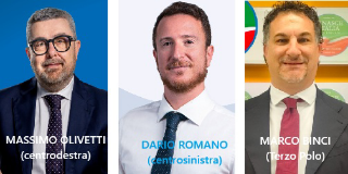 Senigallia – In extremis diventa lotta a tre per il sindaco tra Olivetti, Romano e Binci